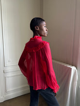 Load image into Gallery viewer, 1970s french boutique blouse