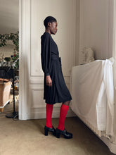 Load image into Gallery viewer, 1970s french boutique jersey dress