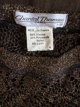 Load image into Gallery viewer, 1990s Chantal Thomass lurex dress