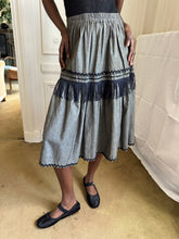 Load image into Gallery viewer, 1980s french boutique skirt