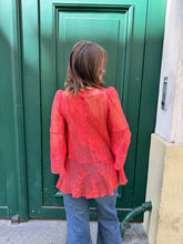 Load image into Gallery viewer, 1970s Biba lace blouse