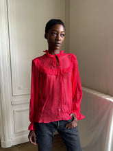 Load image into Gallery viewer, 1970s french boutique blouse