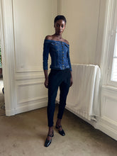 Load image into Gallery viewer, y2k Plein Sud denim top