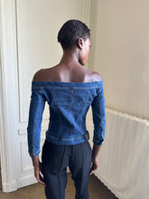 Load image into Gallery viewer, y2k Plein Sud denim top