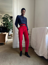 Load image into Gallery viewer, 1980s italian velvet pants