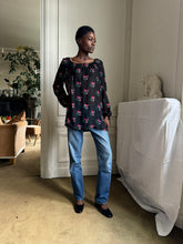 Load image into Gallery viewer, 1970s silk voile blouse