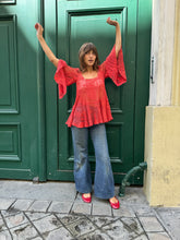 Load image into Gallery viewer, 1970s Biba lace blouse