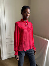 Load image into Gallery viewer, 1970s french boutique blouse