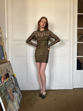 Load image into Gallery viewer, 1990s Chantal Thomass lurex dress