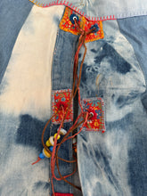 Load image into Gallery viewer, 1970s handmade denim skirt