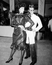 Load image into Gallery viewer, FW 1981-82 Yves Saint Laurent silk taffeta ruffled dress