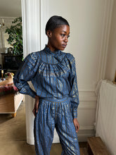 Load image into Gallery viewer, 1970s indian cotton & lurex set