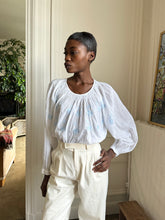 Load image into Gallery viewer, 1970s indian cotton beaded blouse