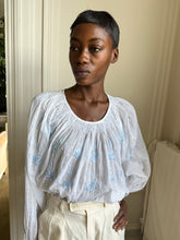 Load image into Gallery viewer, 1970s indian cotton beaded blouse