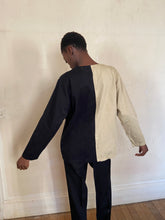 Load image into Gallery viewer, 1980s face blouse