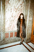 Load image into Gallery viewer, 1970s Pierre Cardin leather dress