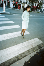 Load image into Gallery viewer, 1970s Ted Lapidus leather trench-coat