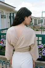 Load image into Gallery viewer, 1970s Georges Rech wrap blouse