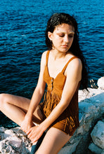 Load image into Gallery viewer, 1990s Claude Barthélemy fringed suede set