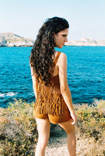 Load image into Gallery viewer, 1990s Claude Barthélemy fringed suede set