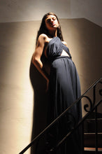 Load image into Gallery viewer, 1970s Renata dark navy jersey jumpsuit