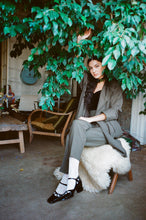 Load image into Gallery viewer, 1980s Yves Saint Laurent olive suit