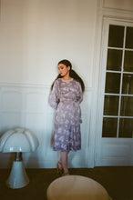 Load image into Gallery viewer, 1970s Chacok lilac novelty print set