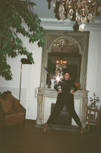 Load image into Gallery viewer, 1970s Georges Rech embroidered jersey jumpsuit