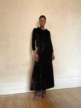 Load image into Gallery viewer, 1970s velvet set