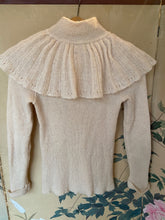 Load image into Gallery viewer, 1980s pleated collar sweater