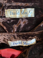 Load image into Gallery viewer, 1970s velvet set