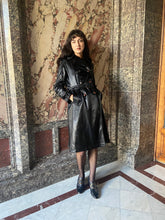 Load image into Gallery viewer, 1970s Ted Lapidus satin trench-coat