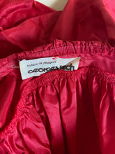 Load image into Gallery viewer, 1970s Georges Rech red taffeta dress