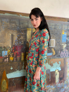 1970s Cacharel floral dress