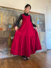 Load image into Gallery viewer, 1970s Travers Tempos corduroy dress