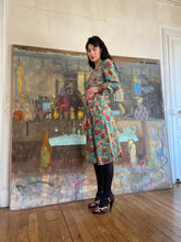 Load image into Gallery viewer, 1970s Cacharel floral dress