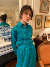 Load image into Gallery viewer, 1970s plaid wool set