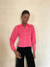 Load image into Gallery viewer, 1970s cotton gauze blouse