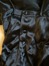 Load image into Gallery viewer, 1970s Georges Rech satin open back gown