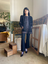 Load image into Gallery viewer, 1970s Janet Ibbotson painted suede jacket