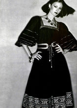 Load image into Gallery viewer, 1970s Yves Saint Laurent oatmeal and gold set