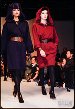 Load image into Gallery viewer, AW 1985/86 Yves Saint Laurent hooded dress
