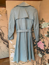 Load image into Gallery viewer, 1970s Ted Lapidus leather trench-coat