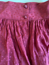Load image into Gallery viewer, 1970s Renata dark red silk set