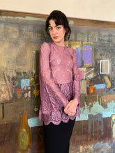 Load image into Gallery viewer, 1970s Gudule lace tunic