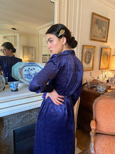 Load image into Gallery viewer, 1970s Ted Lapidus devore velvet coat