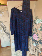 Load image into Gallery viewer, 1970s Guy Laroche pleated silk dress