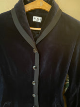 Load image into Gallery viewer, documented AW 1989 Alaïa velvet blazer