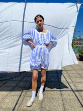 Load image into Gallery viewer, 1980s striped romper