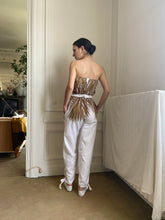 Load image into Gallery viewer, 1980s french boutique jumpsuit palm print